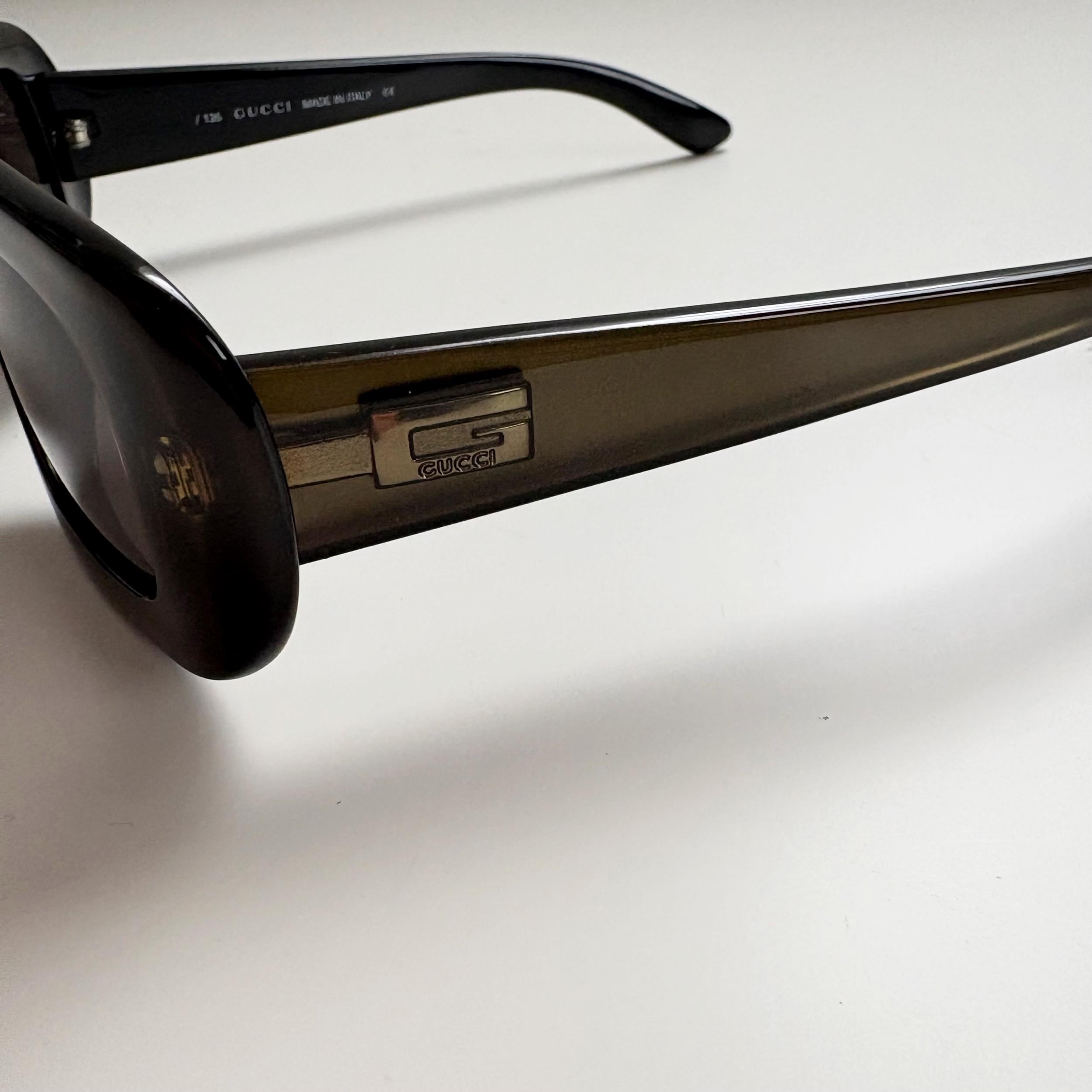 Gucci Vintage G Logo Sunglasses Eyewear - Etsy