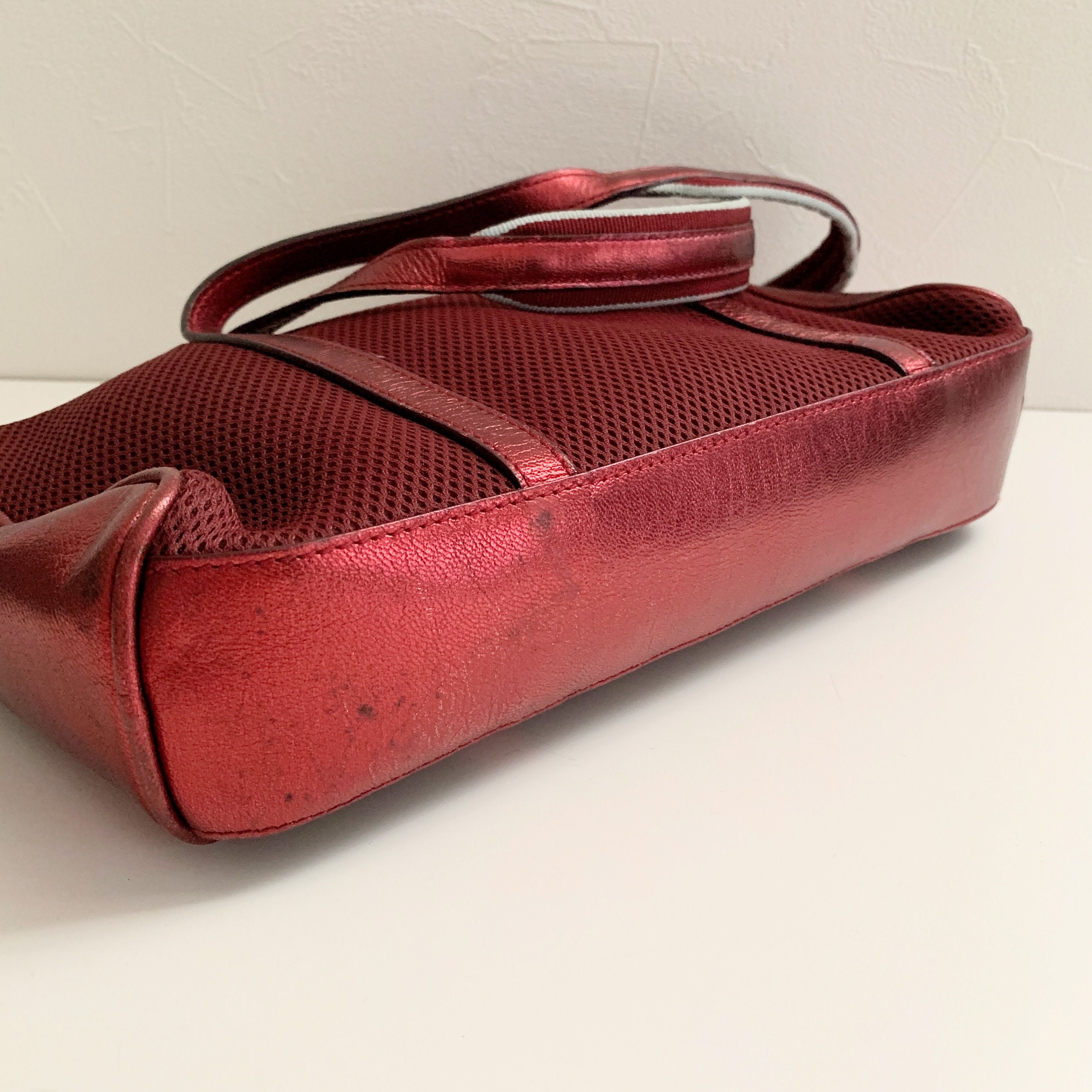 Miu Miu Archive 2000 SS Vintage Metallic Leather Handbag - Etsy Miu Miu Archive 2000 SS Vintage Metallic Leather Handbag - Etsy