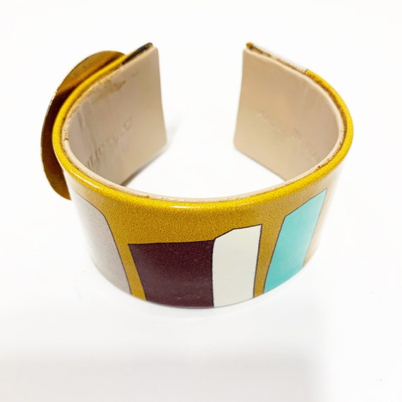 Emilio Pucci Round design pucci bangle Cuff bracelet - Etsy 日本