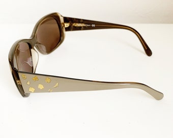 CHANEL Logo Perfume Flower Charms Design Eyewear Sunglasses 