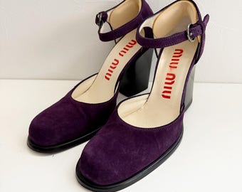 Vintage 1999 Miu Miu Prada Mesh Mules Flower Detail / 35 (US 5) - Etsy