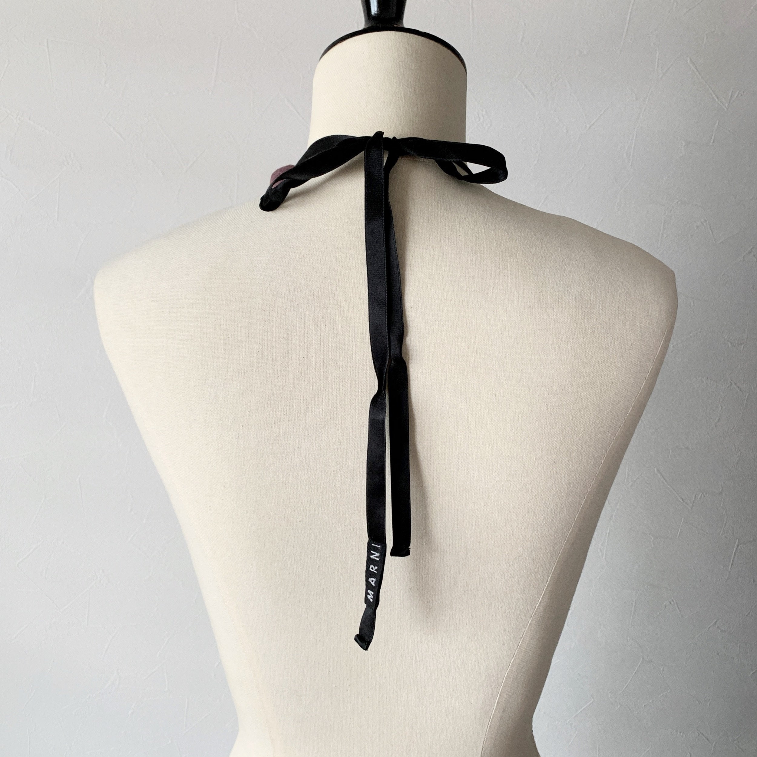 MARNI Design Bijou Decoration and Ribbon Necklace - Etsy