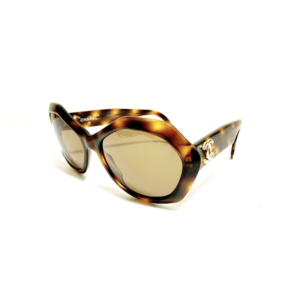Chanel hexagon sunglasses discount