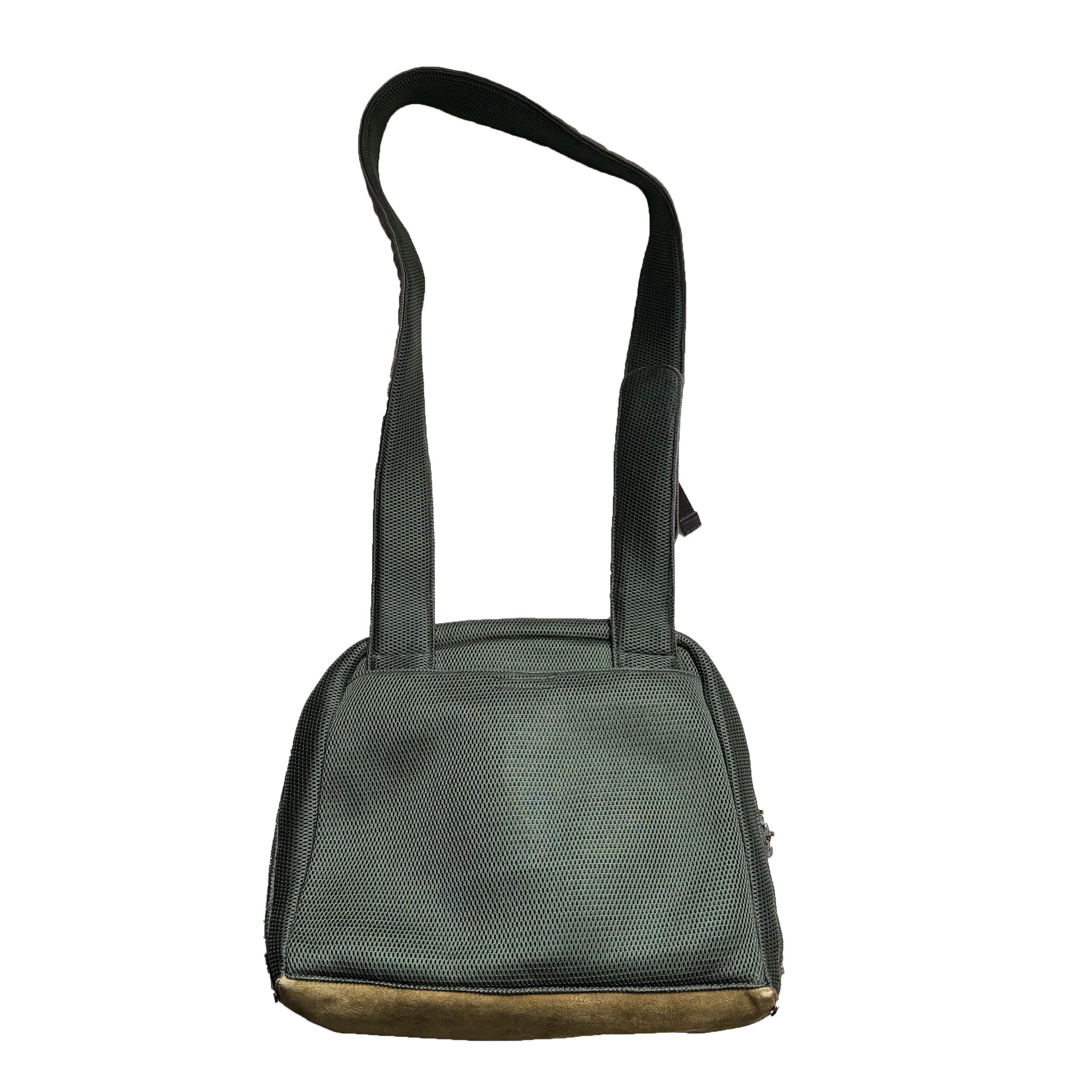 バッグ 1999FW MIU MIU Archive shoulder bag Miu Miu Tech Shoulder Bag 1999 Archive Nylon Black From