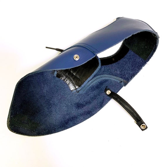 comme des garcons leather shoes