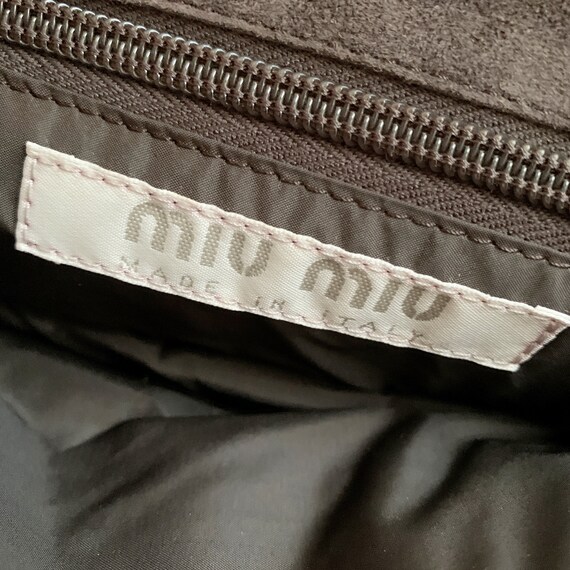 Miu Miu Archive F/W 1999 Vintage Embossed Leather Python Semi  