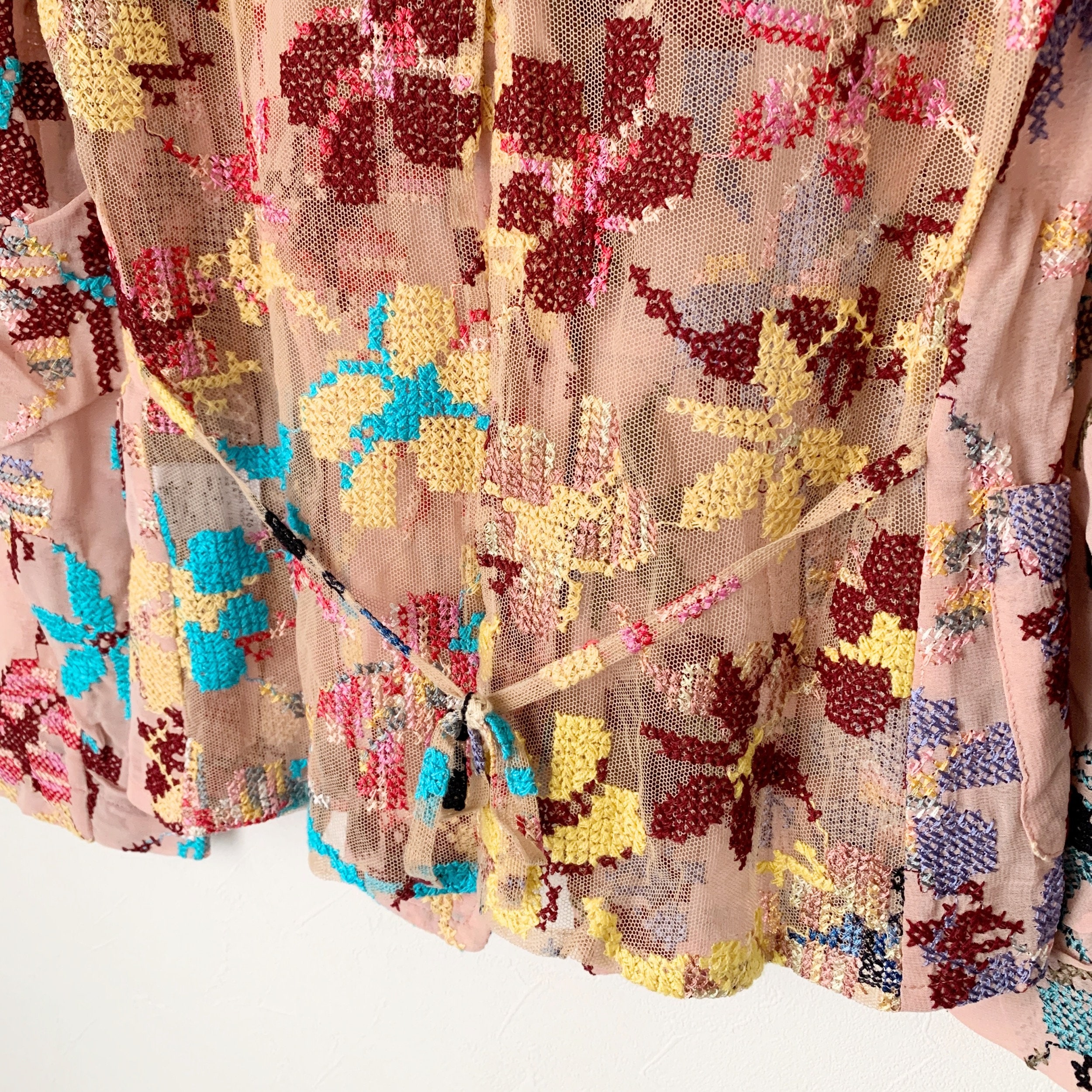 Dries Van Noten Archive 2001 SS Vintage Floral Embroidery
