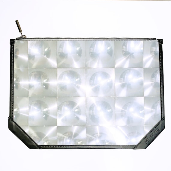 Thierry Mugler MUGLER Silver x mirror Clutch bag