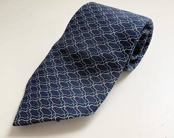 Hermès vintage All-over print silk tie