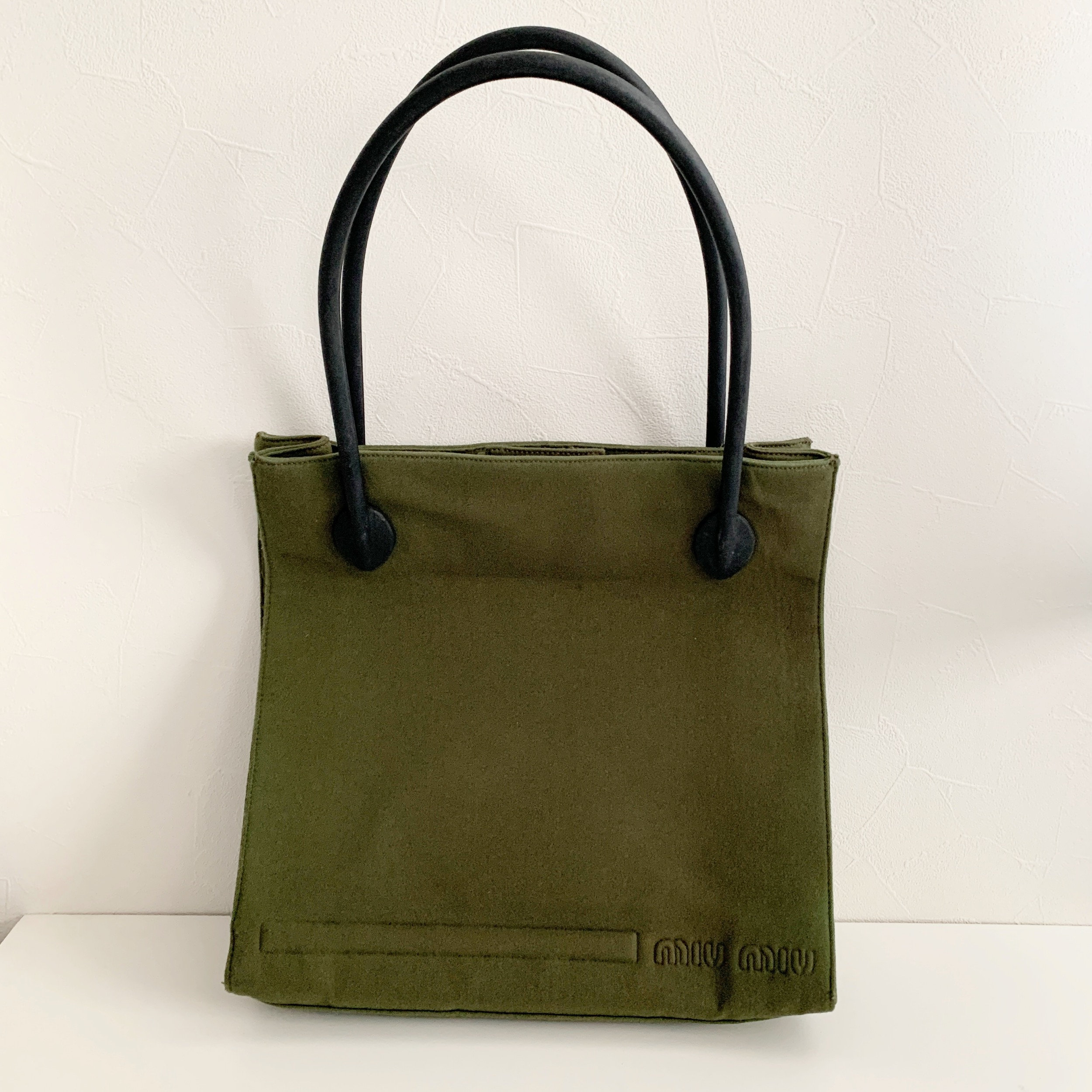 Miu Miu Archive Vintage Tote Semi-shoulder Bag - Etsy Miu Miu Archive Vintage Tote Semi-shoulder Bag - Etsy