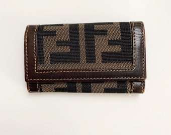 FENDI Vintage Zucca Pattern Coin Purse - Etsy UK FENDI Vintage Zucca Pattern Coin Purse - Etsy UK