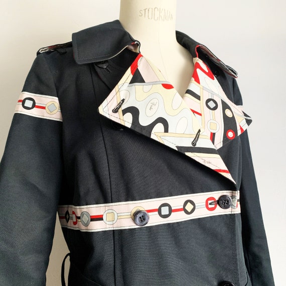 EMILIO PUCCI Lining Pucci multi pattern Black tre… - image 7