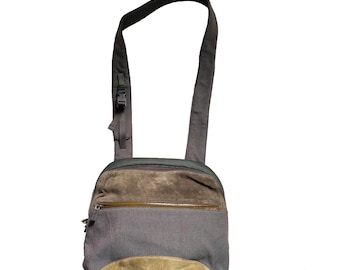 1999 fw miumiu アーカイブ　ショルダーバッグ Miu Miu 1999 FW Archive Vintage Docking Design Shoulder Bag