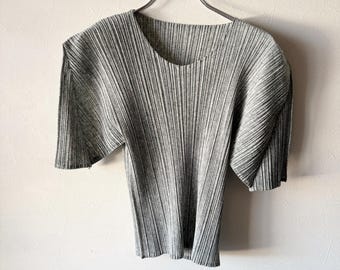 Vintage Issey Miyake Pleats Apron Dress Made in Japan Japanese
