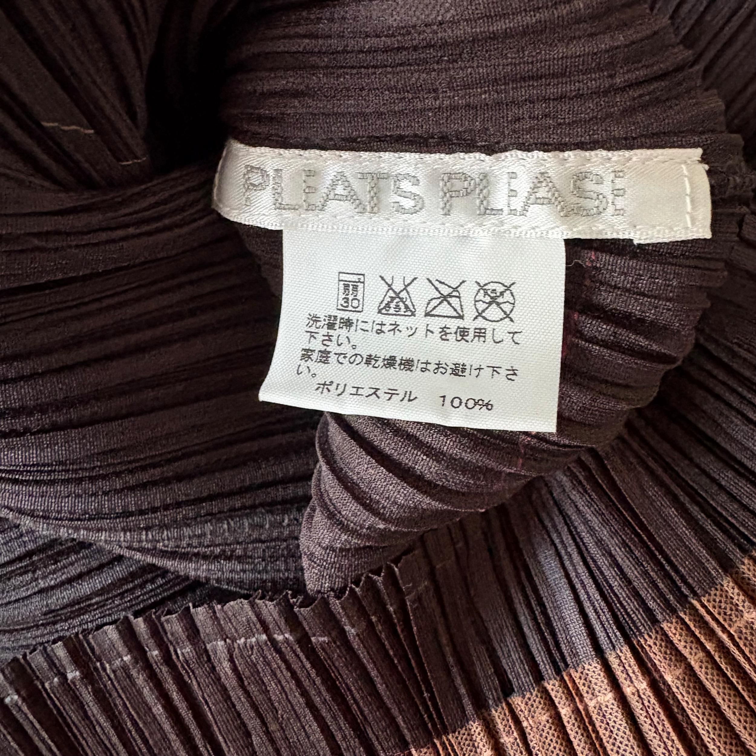 PLEATS PLEASE Issey Miyake Long Sleeve Top - Etsy