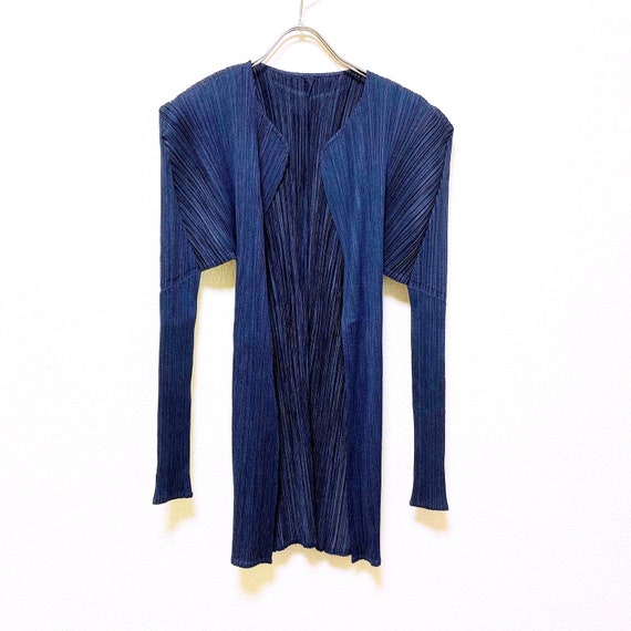 PLEATS PLEASE issey miyake Pleated long cardigan n