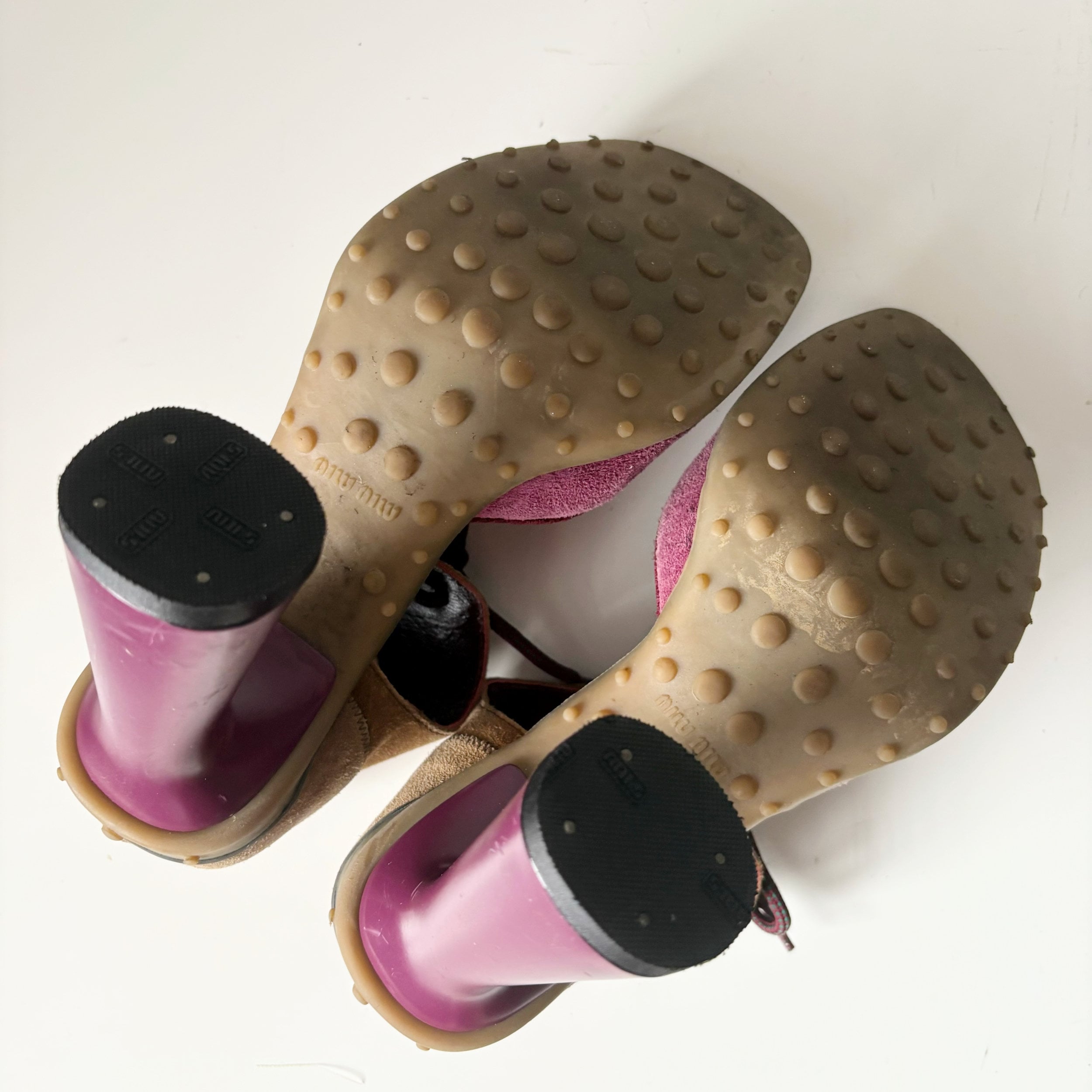 Miu Miu Archive Vintage Sandals - Etsy