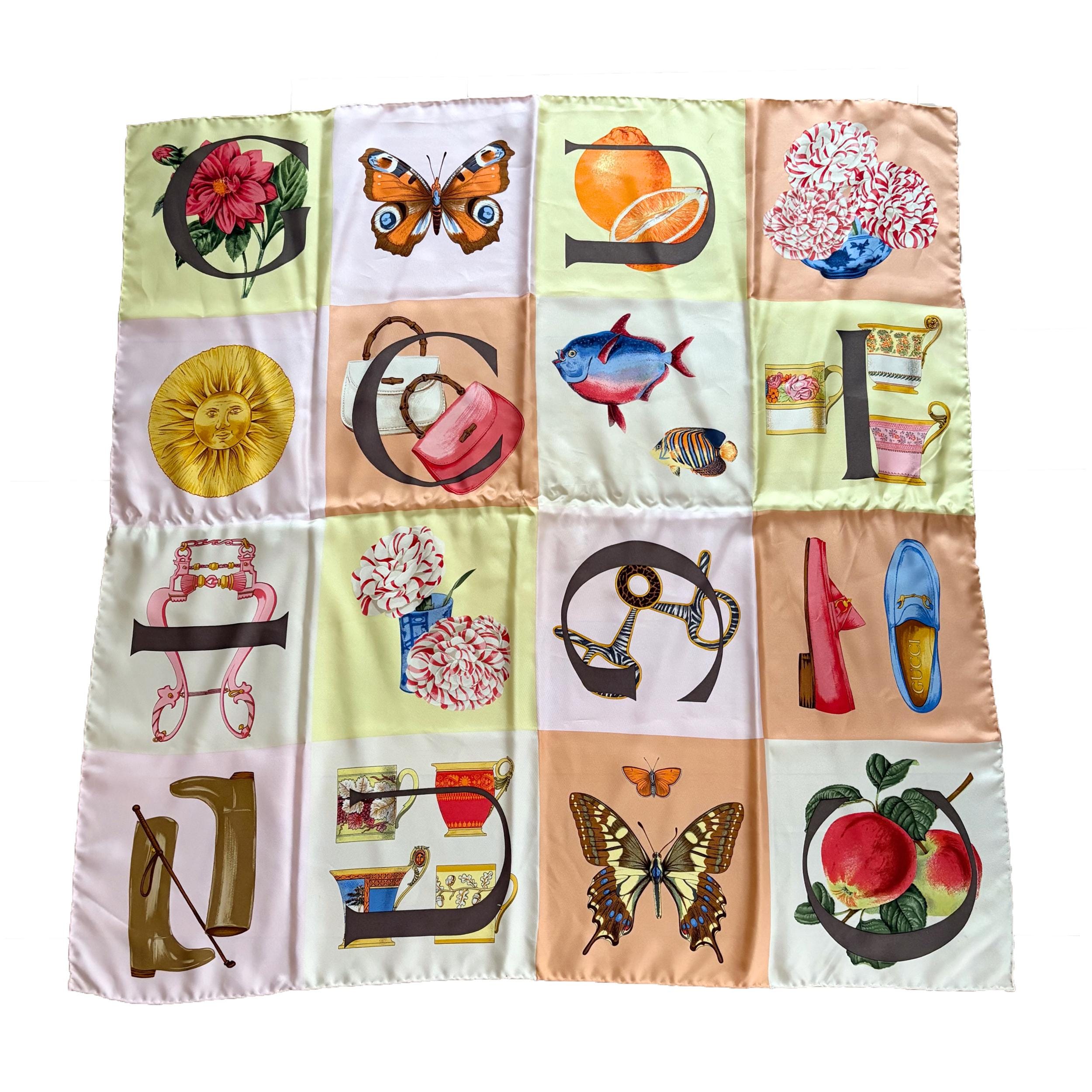 Gucci Fish Scarf - Etsy
