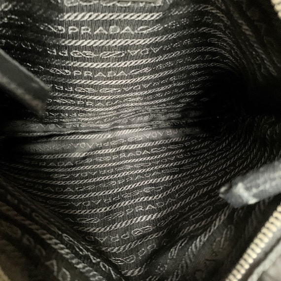 PRADA Flower python embroidery decoration Nylon B… - image 6