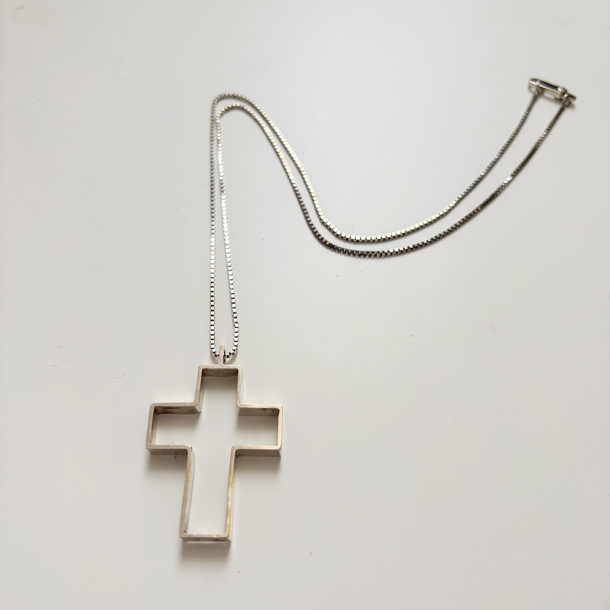 Vintage silver necklace - Etsy 日本