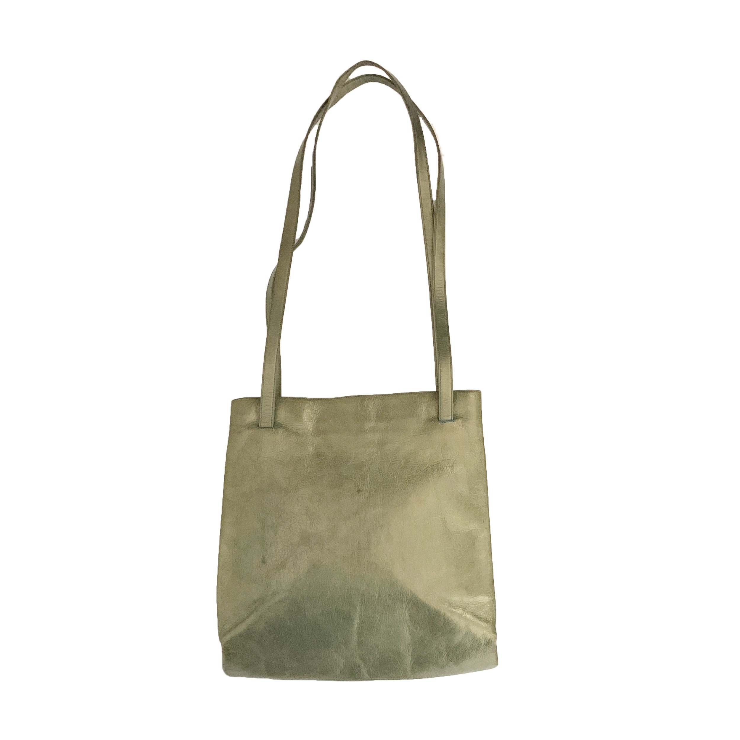 Miu Miu Archive Vintage Metallic Leather Tote Bag - Etsy Miu Miu Archive Vintage Metallic Leather Tote Bag - Etsy