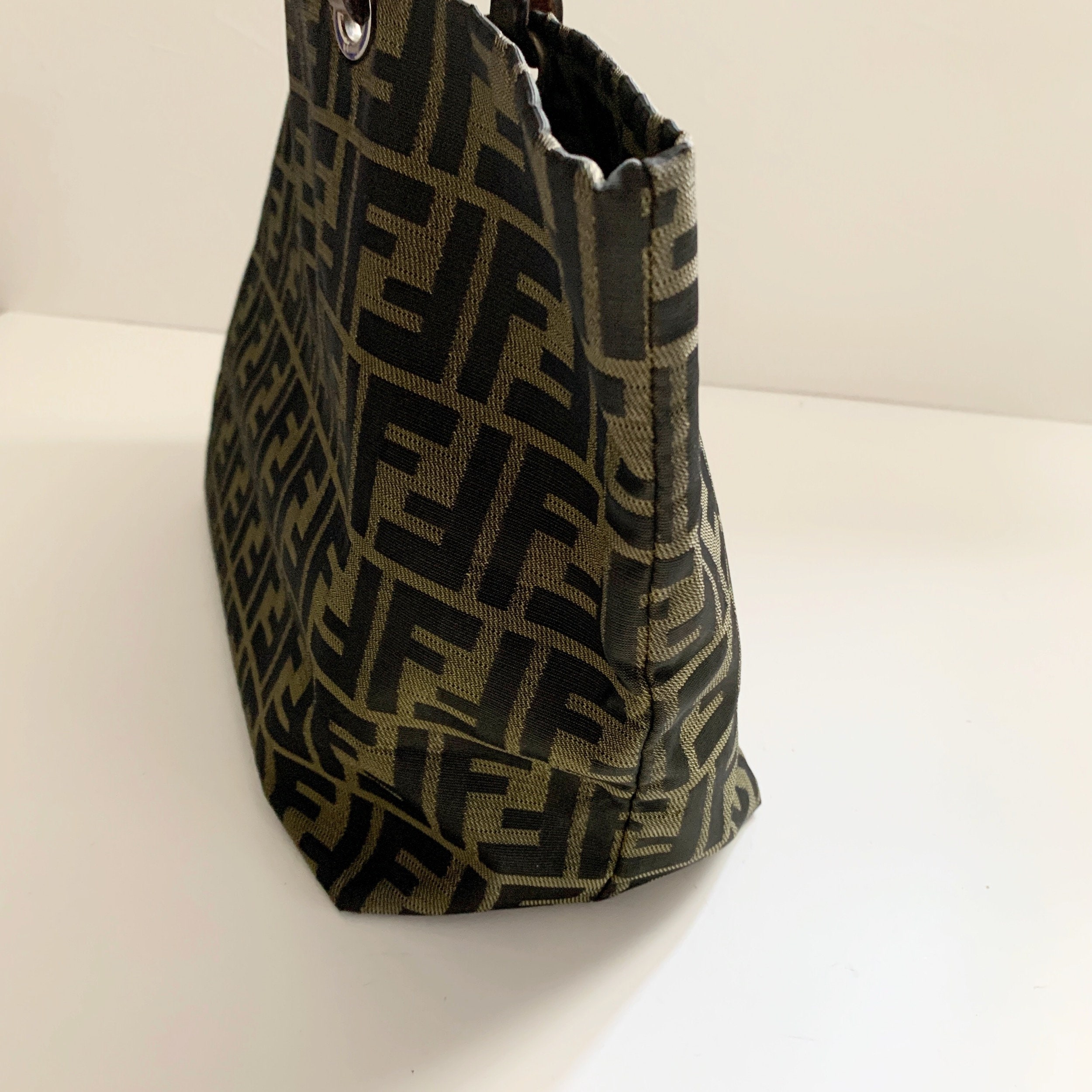 バッグ VINTAGE FENDI ZUCCA PATTERN TOTO BAG FENDI Vintage Zucca Pattern Tote Hand Bag - Etsy