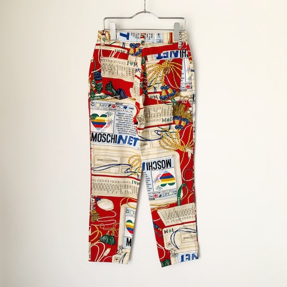 MOSCHINO JEANS Vintage Iconic 1990s Computer Tassel Mouse