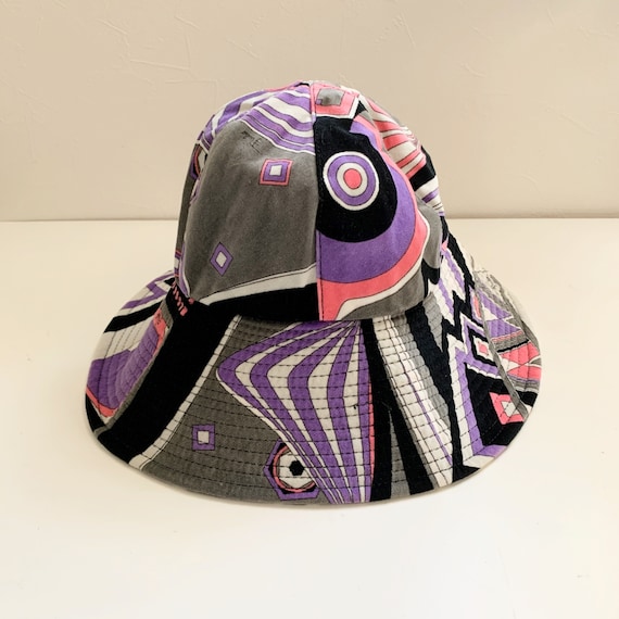 EMILIO PUCCI Velvet Multi Hat - Etsy