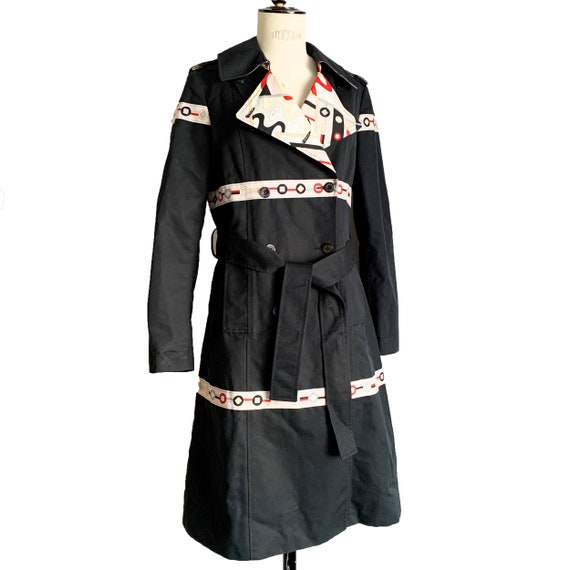 EMILIO PUCCI Lining Pucci multi pattern Black tre… - image 1