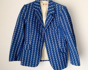 MARNI cotton tweed jacket