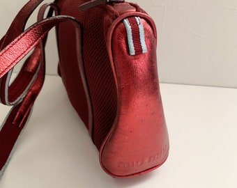 Miu Miu Archive 2000 SS Vintage Metallic Leather Handbag - Etsy