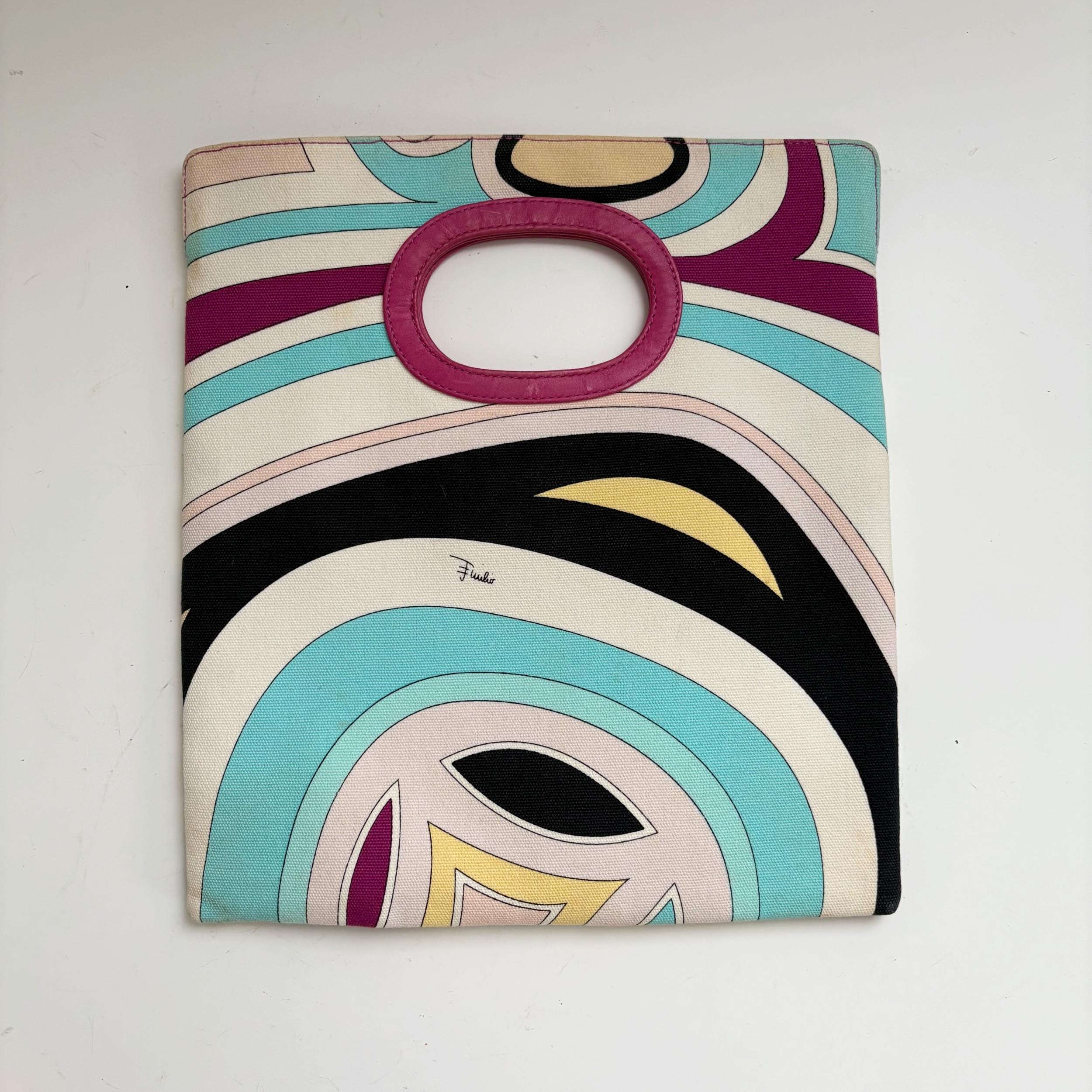 EMILIO PUCCI multi 2way Foldover clutch mini handbag - Etsy 日本