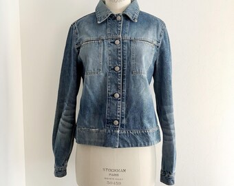 ヘルムート ラング ヴィンテージ ダーク デニム ジャケット サイズ M