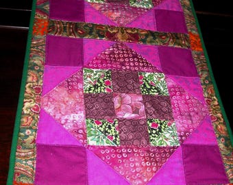 Quilted Patchwork Table Runner