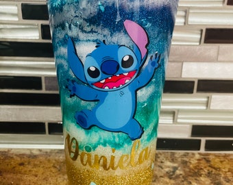 Stitch inspired tumbler