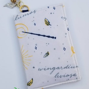 Titular de la tarjeta Ju Ju Be personalizado, billetera HP Flying Keys, estuche para tarjetas de visita a presión, billetera de mago plegable, titular de la tarjeta Jujube, Crafting After Dark