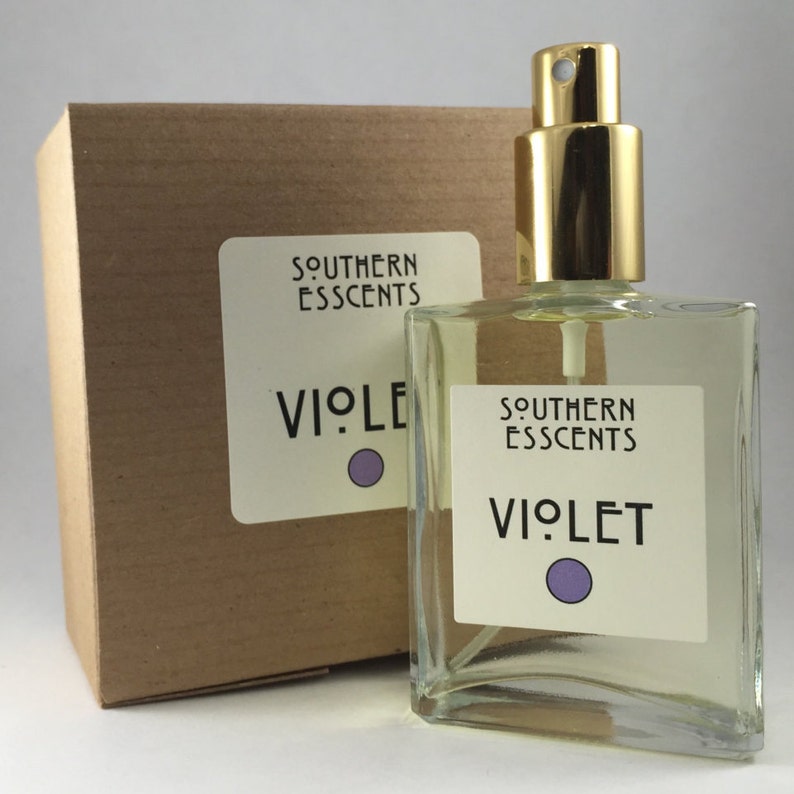 Violet Perfume 2oz Using essential oils extracted from fresh flowers, I have created a true Violet fragrance that all will enjoy. image 2