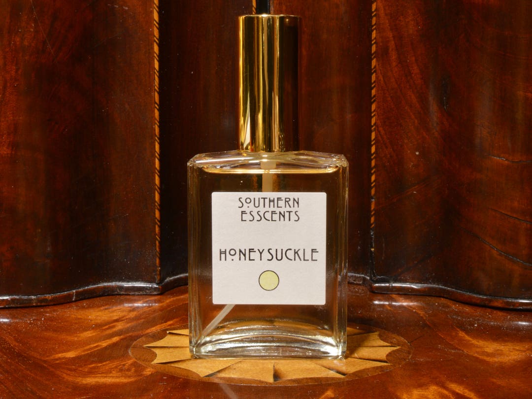 Honeysuckle Perfume 2oz Made From Essential Oils Extracted 