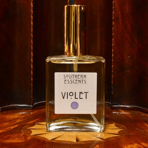 Violet Perfume 2oz Using essential oils extracted from fresh flowers, I have created a true Violet fragrance that all will enjoy. image 1