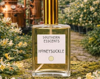 Honeysuckle Parfum: Natürliche ätherische Öle, süßer Blütenduft 2oz/60mL