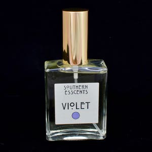 Violet Perfume 2oz Using essential oils extracted from fresh flowers, I have created a true Violet fragrance that all will enjoy. image 4