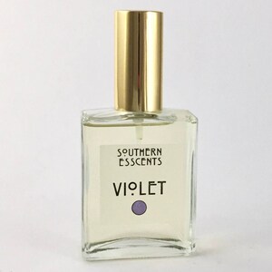 Violet Perfume 2oz Using essential oils extracted from fresh flowers, I have created a true Violet fragrance that all will enjoy. image 3