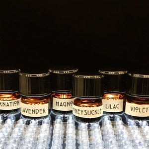 Perfume Sample Variety - (8) 1.5mL 1/4 Dram bottles of all of our fragrances!