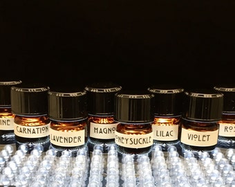 Perfume Sample Variety - (8) 1.5mL 1/4 Dram bottles of all of our fragrances!