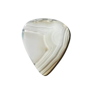 Swazi Agate / Medium stone guitar pick / Acoustic Guitar Pick / Electric Guitar pick