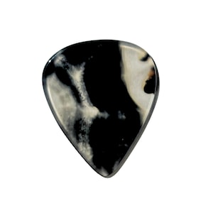 Montana Agate / Thin stone guitar pick / Acoustic guitar pick