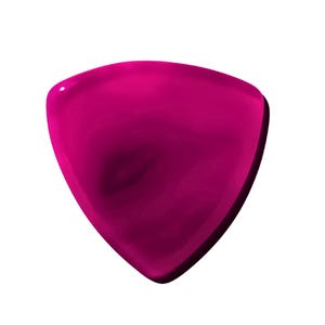 Designer Brazilian Agate / Heavy stone bass pick / Bass pick