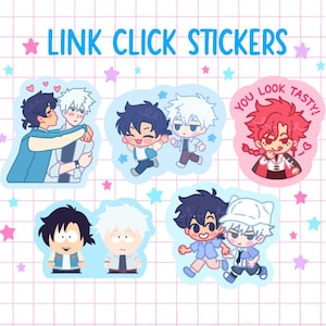 Link Click Inspired Stickers