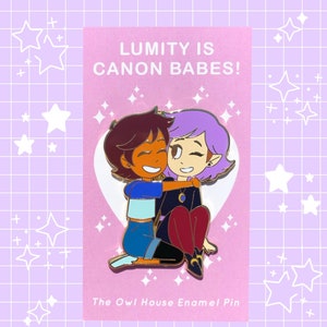 Lumity Enamel Pin