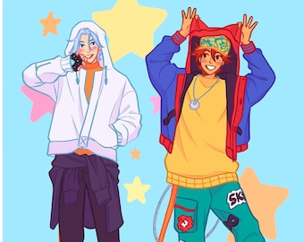 Renga Fashion Print